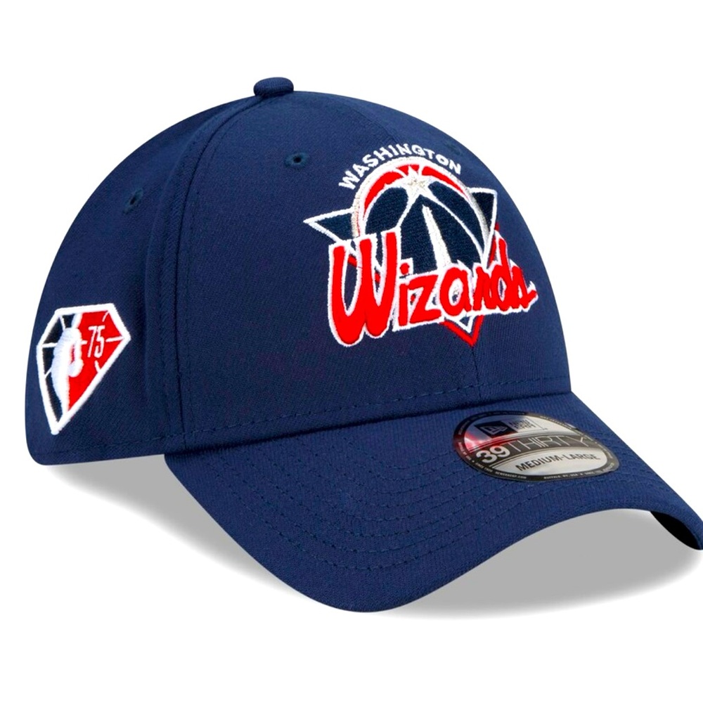 New Era Navy Blue Washington Wizards 2021 NBA Tip-Off 39THIRTY Flex Hat
